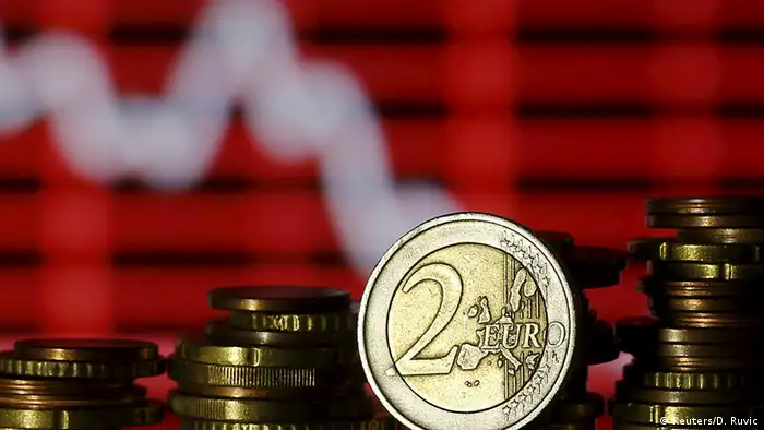 Griechenland Währung Euro Symbolbild Kurs Kurve Börse