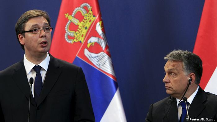 Vučić i Orban - pobednici na izborima (arhivska fotografija)