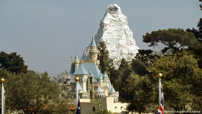 Schweiz Matterhorn Alpinismus Disneyland in Anaheim USA