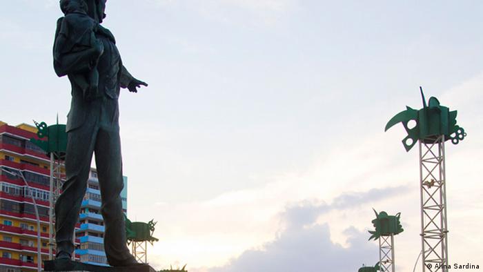 Martí Skulptur in La Havanna, Kuba (Alina Sardina)