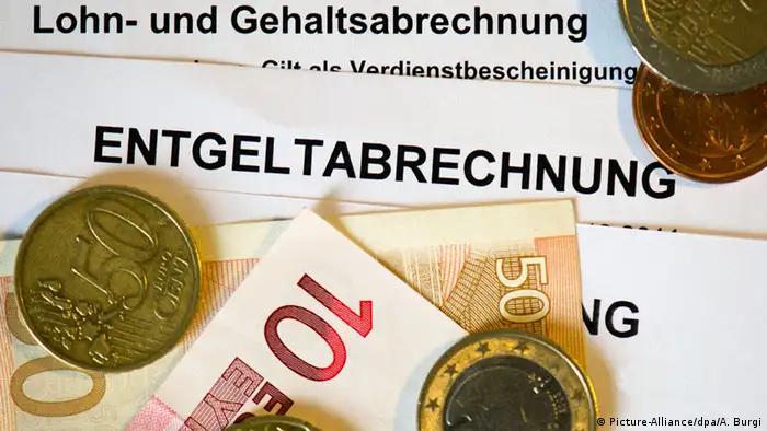 Symbolbild Anstieg für deutsche Reallöhne
