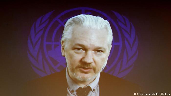 El fundador de Wikileaks, Julian Assange, habla por conferencia virtual ante el Consejo de Derechos Humanos de la ONU el pasado 23 de marzo