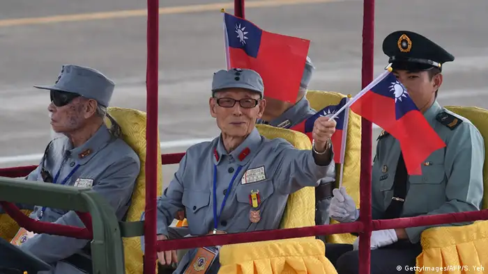 Veteranen gedenken Sieg über japan in Taiwan