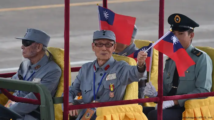 Veteranen gedenken Sieg über japan in Taiwan
