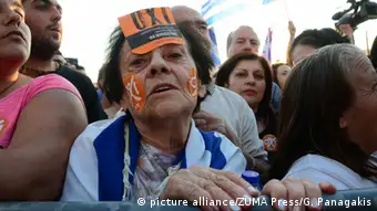 Griechenland Demonstration Nein Referendum