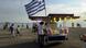 Little booth with a Greek flag on the beach. (Photo: REUTERS/ Alexandros Avramidis) Little booth with a Greek flag on the beach. (Photo: REUTERS/ Alexandros Avramidis)