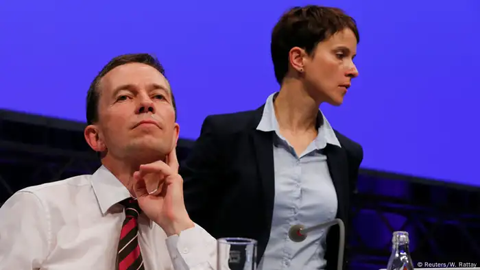 Bernd Lucke and Frauke Petry