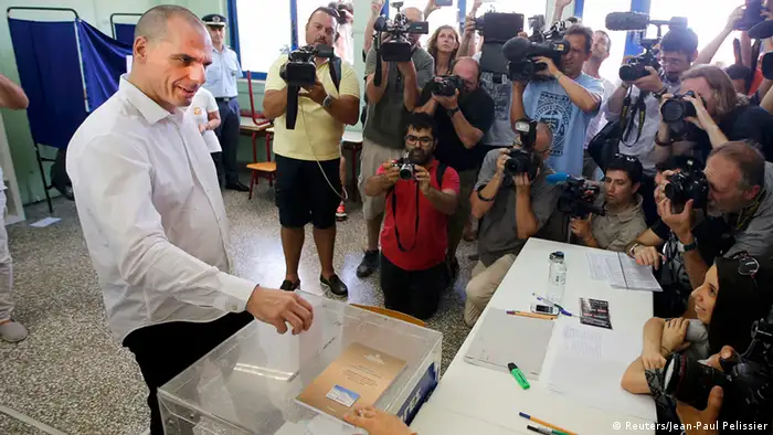Yanis Varoufakis Griechenland Referendum Volksabstimmung Krise Finanzen Finanzkrise Euro Europa