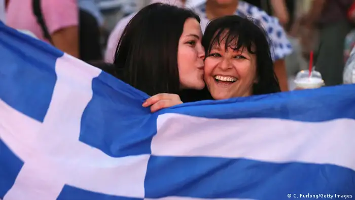 Griechenland Referendum Freude in Athen