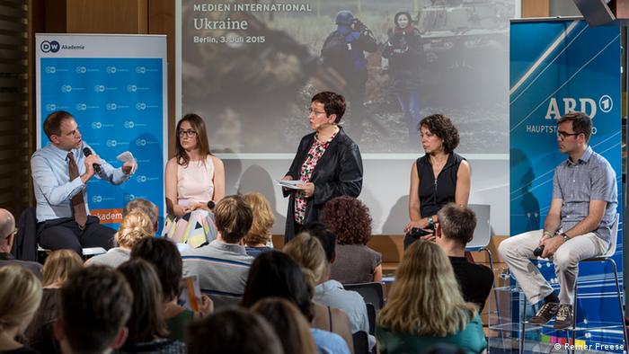 Diskussionsveranstaltung Medien International Ukraine