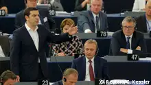 تسيبراس يتعهد أمام البرلمان الأوروبي بتقديم اقتراحات ملموسة