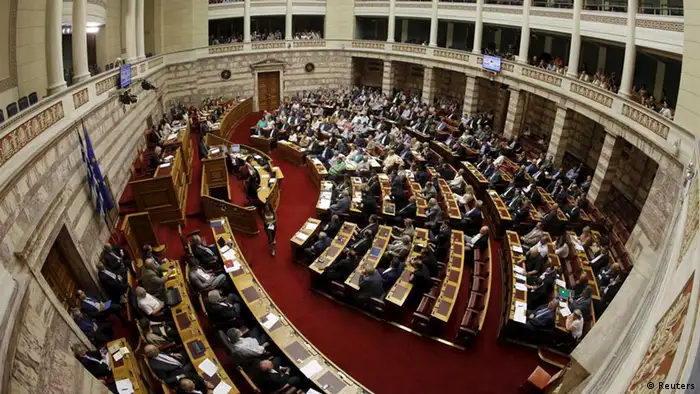 Griechenland / Parlament / Sparprogramm