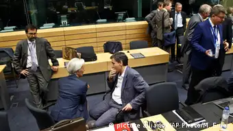 Belgien EU Finanzministertreffen in Brüssel