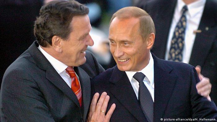 Deutschland Gerhard Schröder und Wladimir Putin und in Hannover