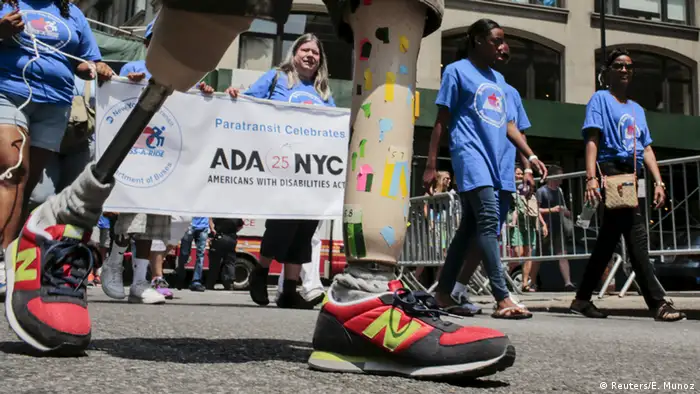 Disability Pride Parade in New York, USA. (Foto: Reuters)