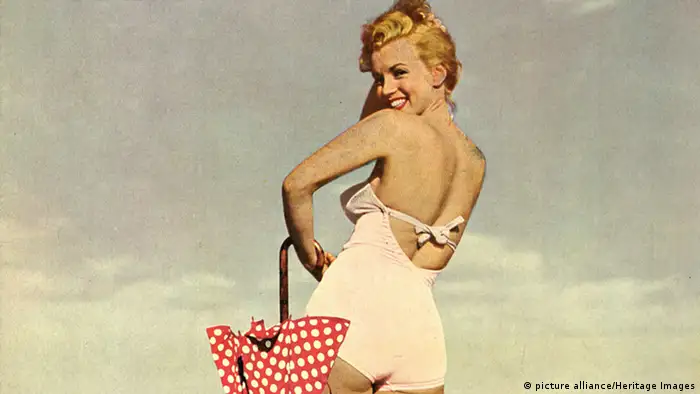 Geschichte des Badeanzugs Marilyn Monroe