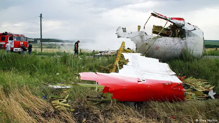 Ukraine Absturzort der MH17