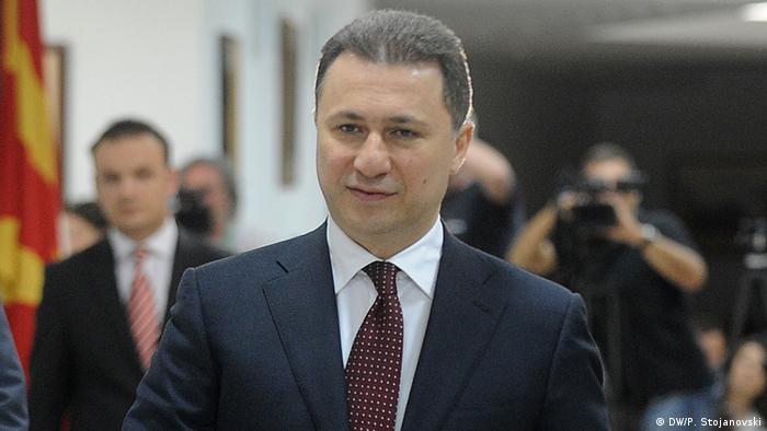 Mazedonien Ministerpräsident Nikola Gruevski