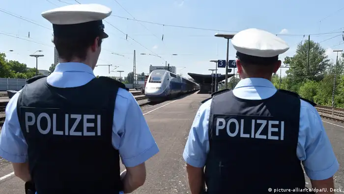 Deutschland Kehl Grenze Polizei