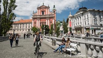 Ljubljana Stadtansicht