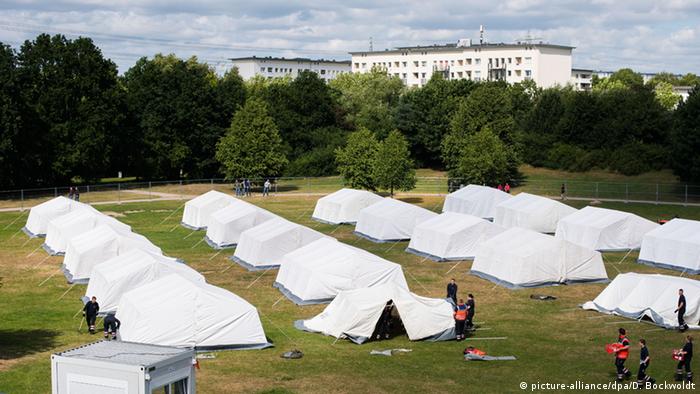Bildergalerie Flüchtlingsunterbringung in Deutschland