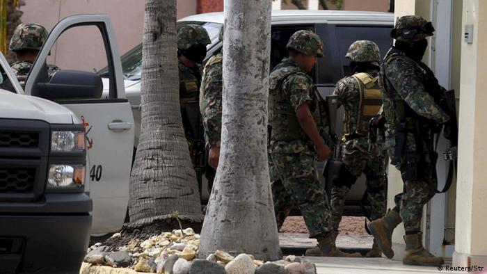 Mexiko Suche nach Drogenboss Joaquin El Chapo Guzman