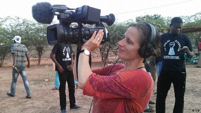Tournage d'un documentaire au Burkina Faso avec le Balai Citoyen