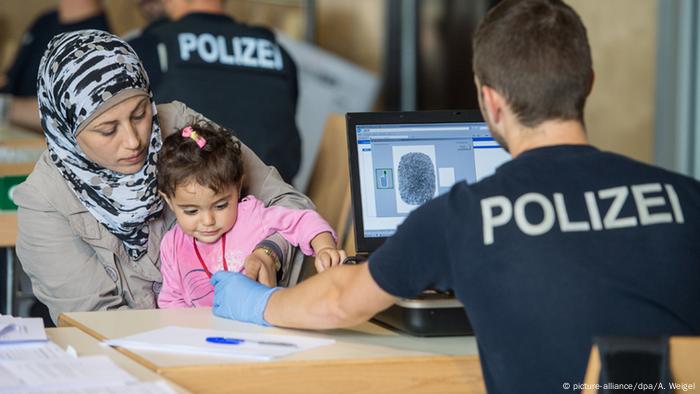 Bundespolizei überprüft Flüchtlinge 