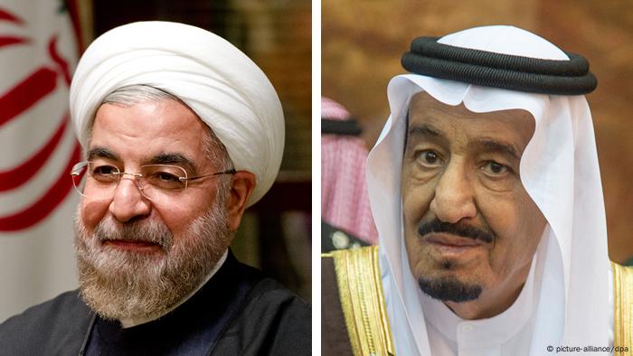 Bildkombo Hassan Ruhani (l) King Salman bin Abdulaziz (r)