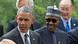 Deutschland G7 Gipfel Elmau Barack Obama und Muhammadu Buhari Deutschland G7 Gipfel Elmau Barack Obama und Muhammadu Buhari