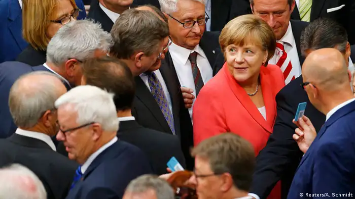 Deutschland Bundestag Sondersitzung Griechenland