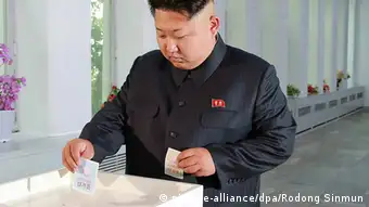 Nordkorea Wahlen Pjöngjang Kim Jong Un