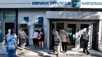 Griechenland Öffnung der Banken in Athen