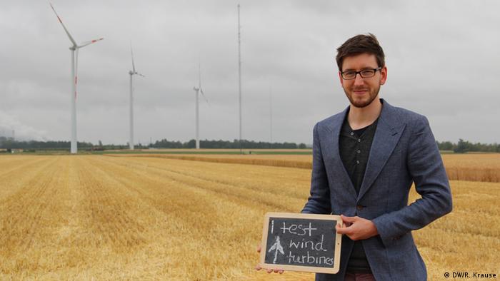 Climate Heroes: Benjamin Böhme, Windtest Grevenbroich. I test wind turbines