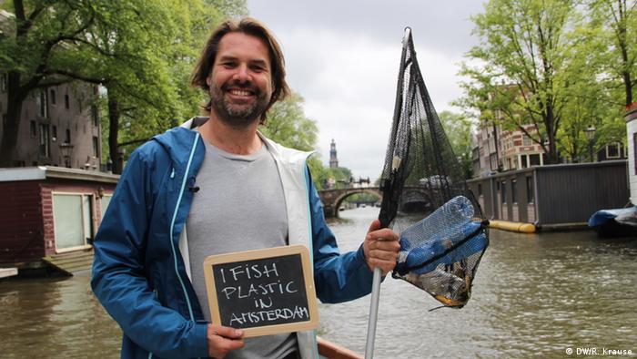 Climate Heroes: Marius Smit, Amsterdam. I fish plastic in Amsterdam
