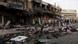 Irak Explosion einer Autobombe in Bagdad Irak Explosion einer Autobombe in Bagdad