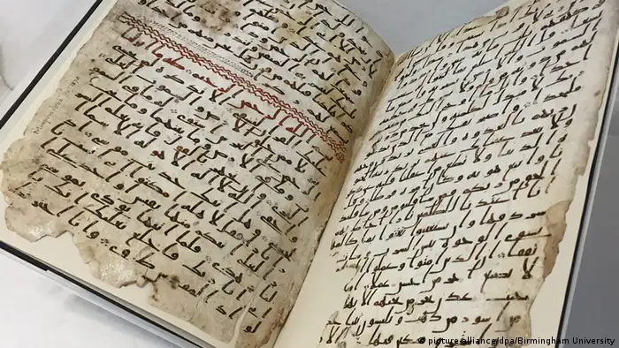 Universität Birmingham - Fund alter Koran-Fragmente
