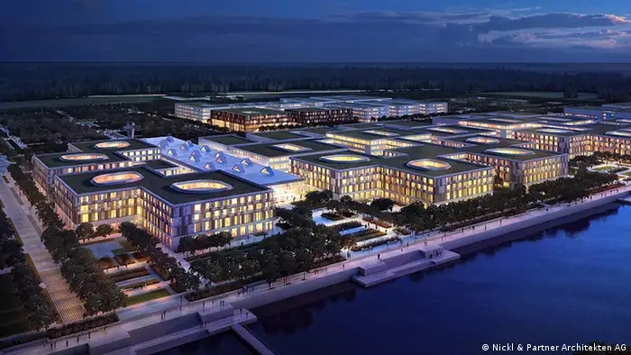 Entwurf für Neubau Multifunktionales Medizinisches Zentrum St. Petersburg