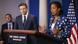 USA Pressesprecher des Weißen Hauses Josh Earnest und Susan Rice USA Pressesprecher des Weißen Hauses Josh Earnest und Susan Rice