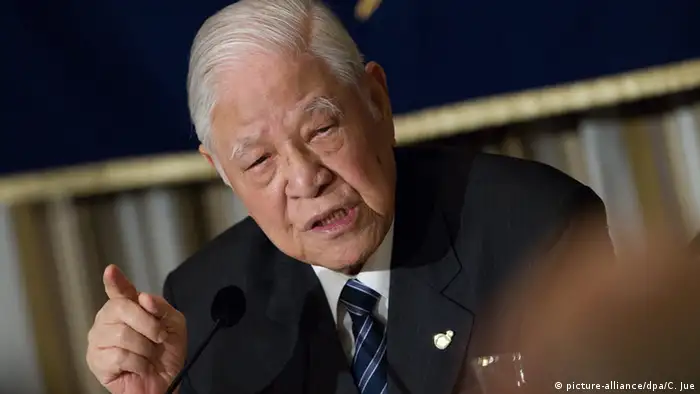 Club of Japan Ex-Präsident von Taiwan Lee Teng-hui