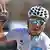 Nairo Quintana jubelt bei der Tour de France (Foto: BELGA PHOTO DAVID STOCKMAN)