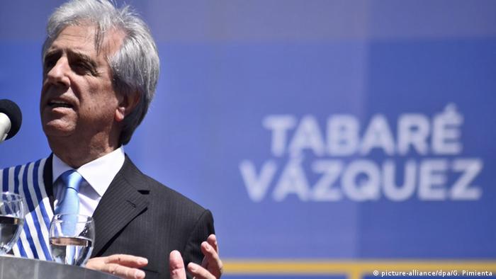 Uruguay Präsident Tabare Vazquez