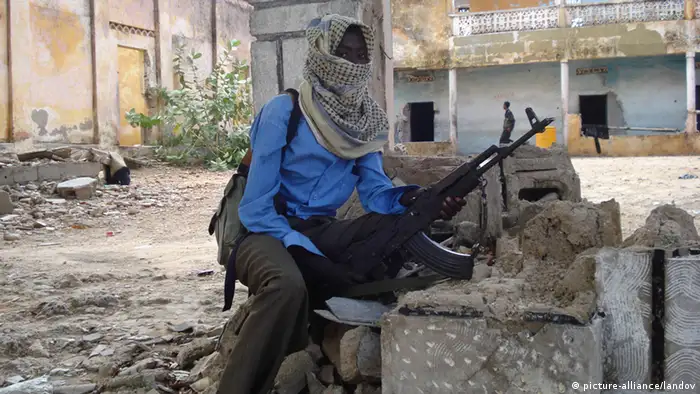 Al-Shabaab Kämpfer in Mogadishu