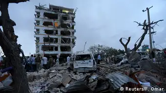 Somalia Selbstmordanschlag auf Hotel in Mogadischu