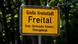 Ein Ortsschild von Freital (Foto: dpa) Ein Ortsschild von Freital (Foto: dpa)