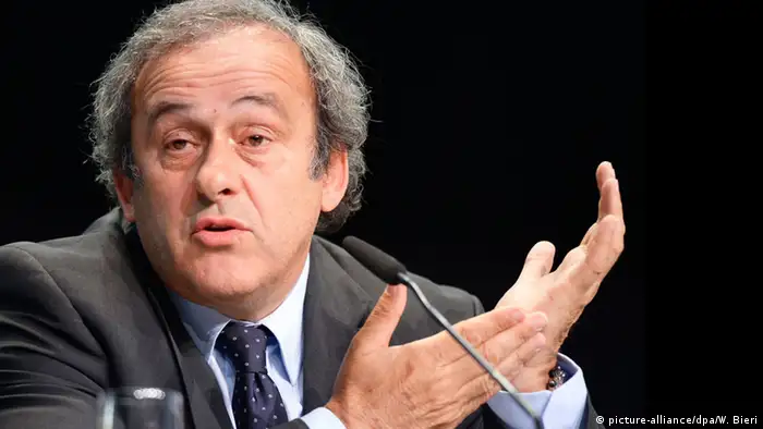 Michel Platini UEFA Präsident