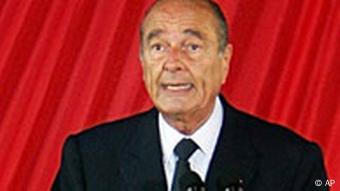 Chirac droht mit Nukes
