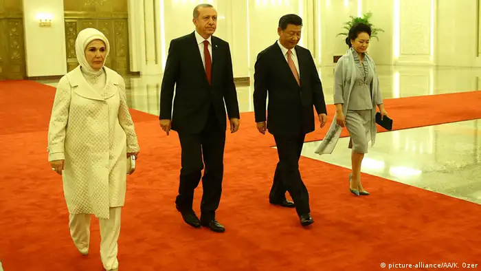 China Türkei Erdogan bei Xi