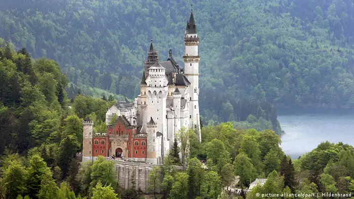 Германия: замок Нойшванштайн