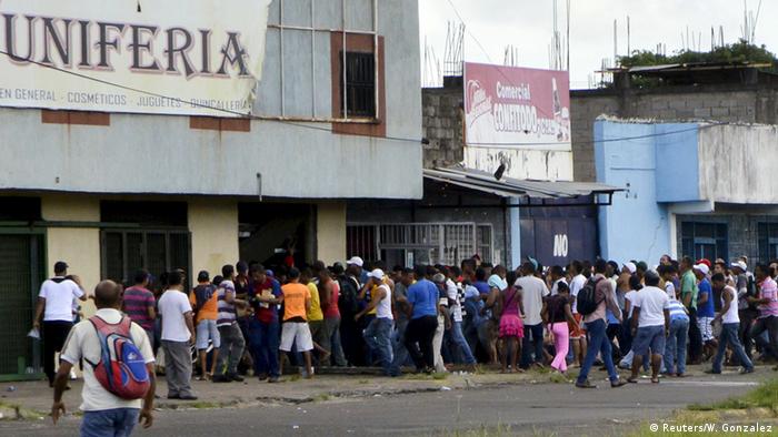 Plünderungen in Venezuela